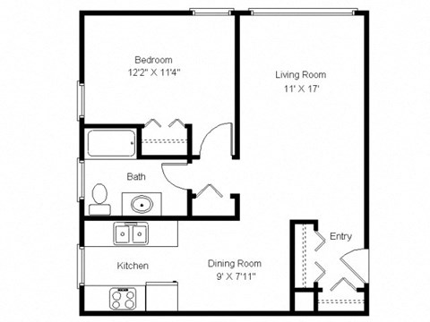 Gateway Apartments Floorplan